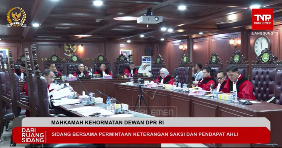 Sidang Mkd 4 November 2025. [Youtube]